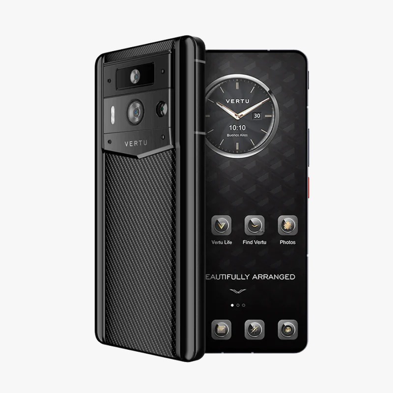 Vertu Flip Smartphone and Luxury Smartwatch