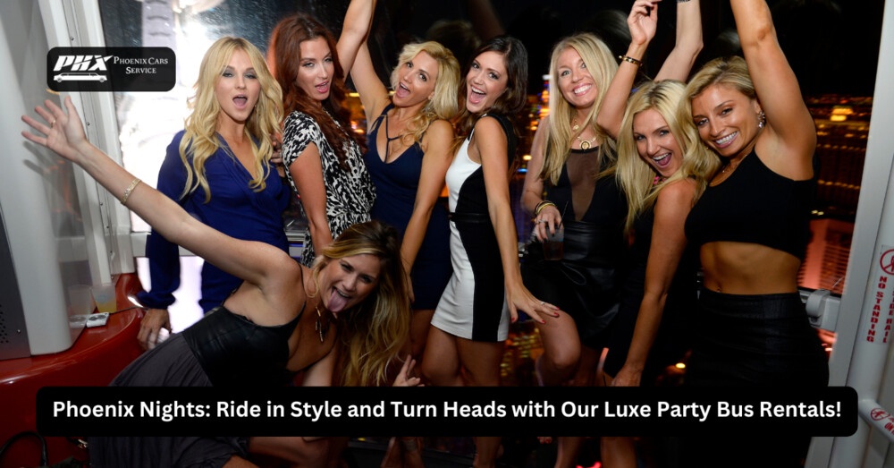 Phoenix Nights: Ride in Style and Turn Heads with Our Luxe Party Bus Rentals!