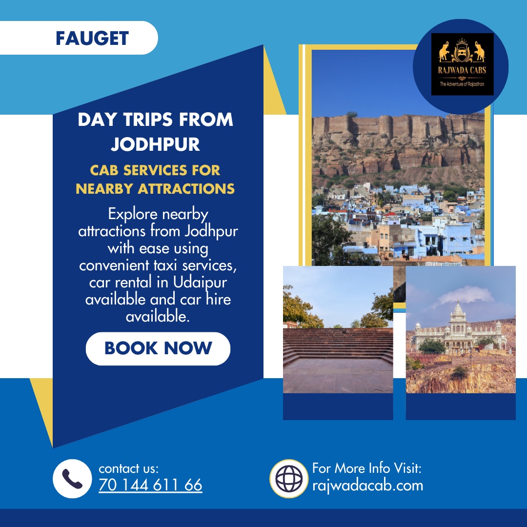 Day Trips from Jodhpur: Cab Services for Nearby Attractions