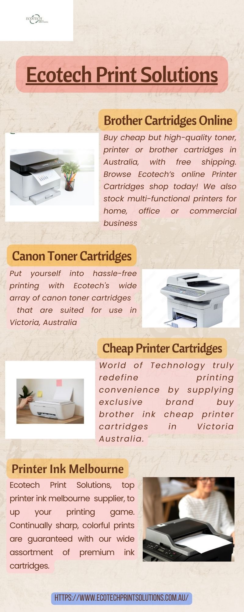 The list of the best Canon toner cartridges in Victoria Australia is Ink Your Way.