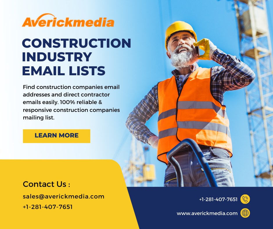 Exploring the Dynamics of Construction Industry Email Lists