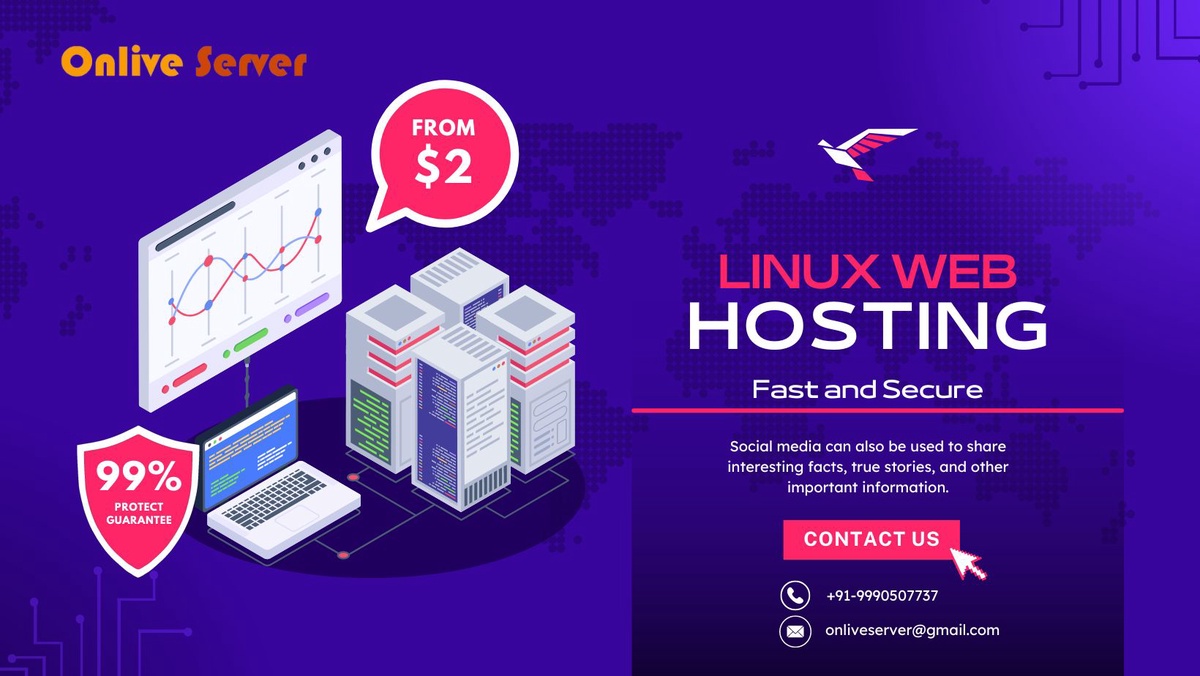 Power Your Website with Simple, Secure and Versatile Linux Web Hosting