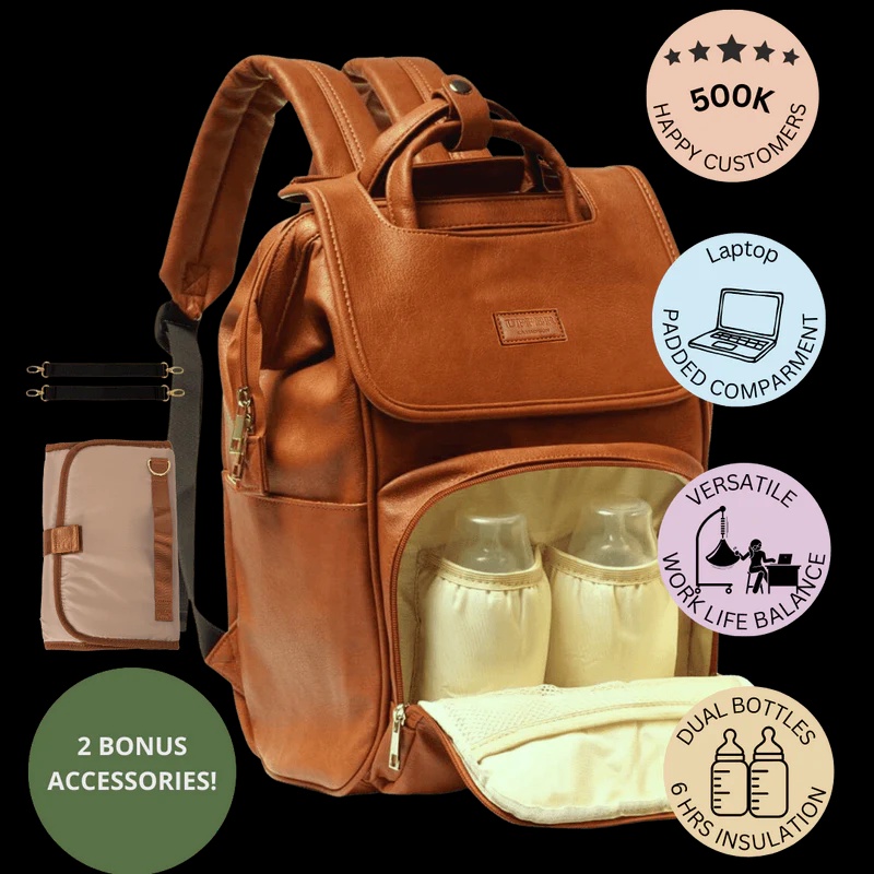 Modern Parenting Essentials: Chic and Functional Bags for On-the-Go Families