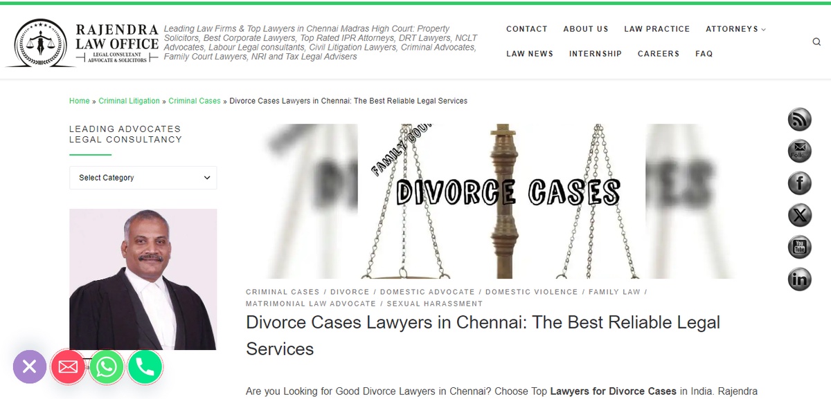 Chennai divorce attorneys