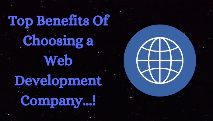 What are the top benefits of a web development company?