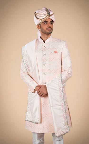 Celebrating Tradition: Exquisite Groom Sherwani Designs at Dulhaghar
