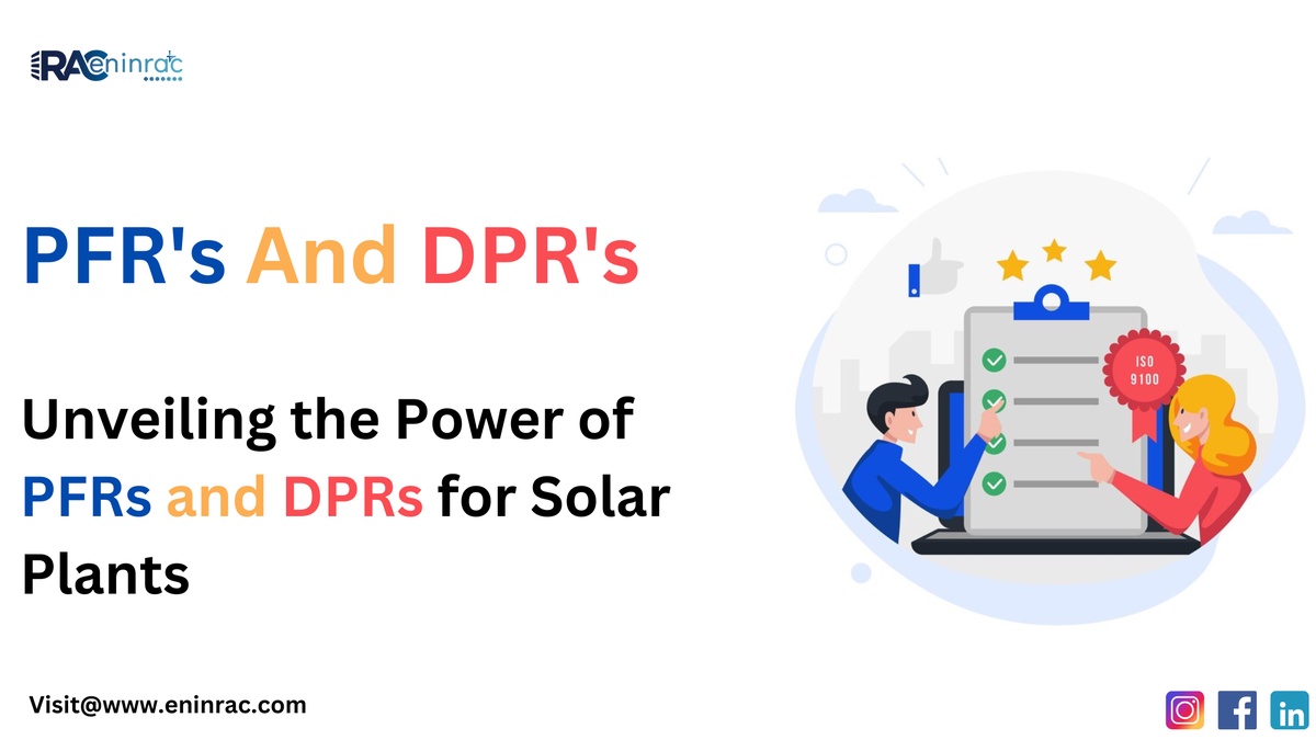 Unveiling the Power of PFRs and DPRs for Solar Plants