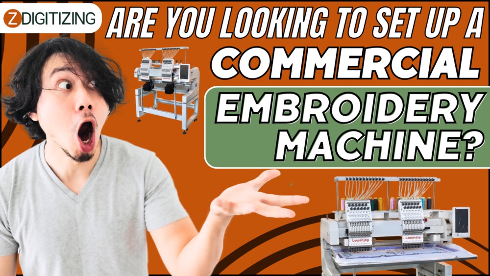 Are You Considering Setting Up a Commercial Embroidery Machine?