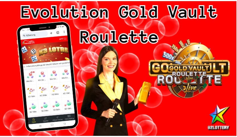 82Lottery Casino Features Evolution Gaming's Gold Vault Roulette