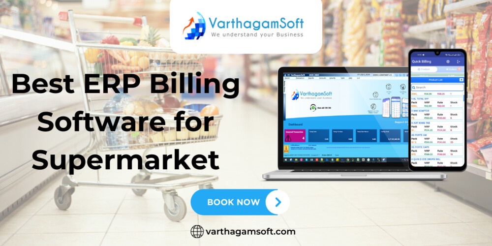 Elevate Your Supermarket Experience with Varthagamsoft ERP Software