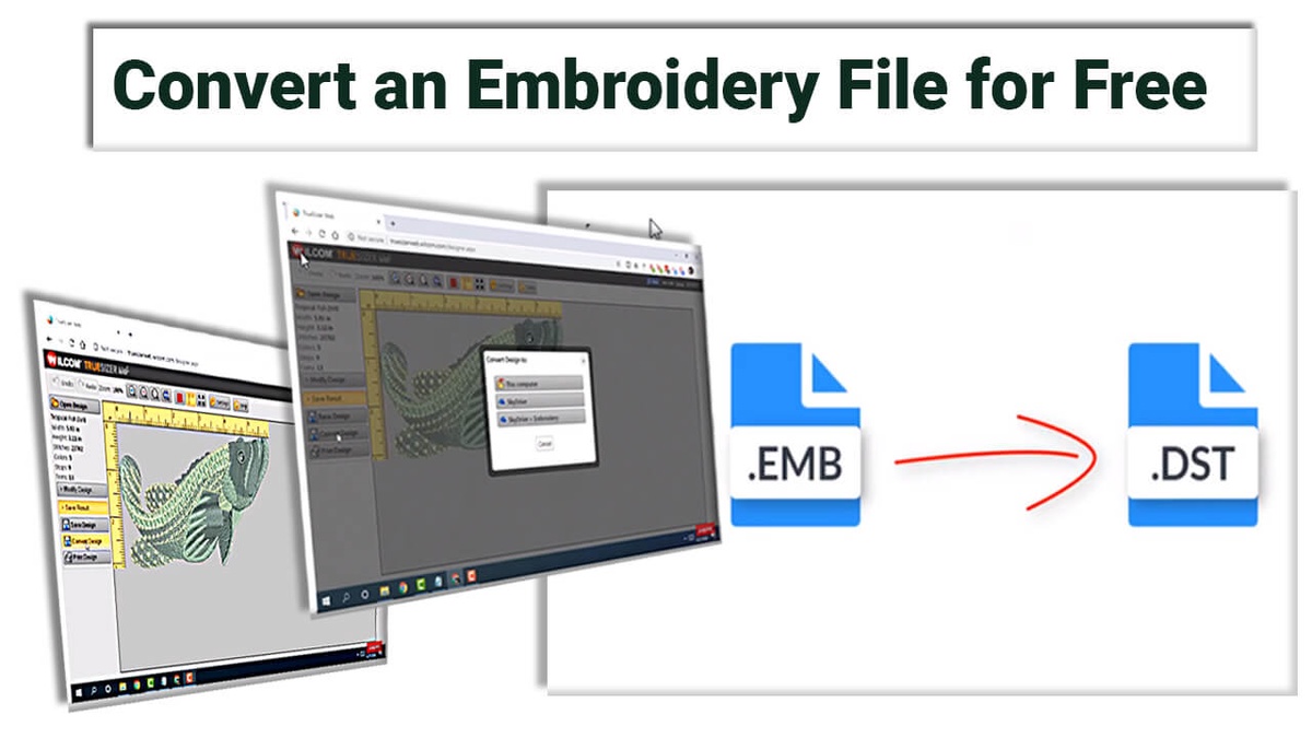 Convert an Image to Embroidery File for Free: A Comprehensive Guide