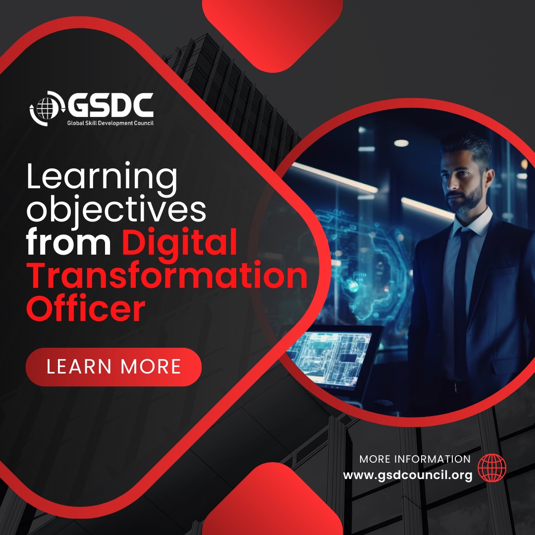 Learning Objectives from Digital Transformation Officer