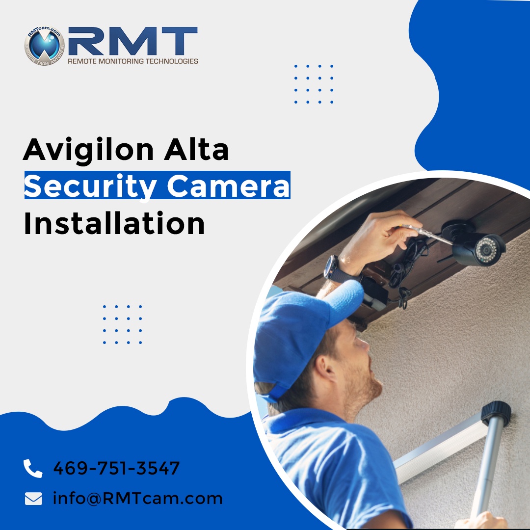 Avigilon Alta Security Camera Installation