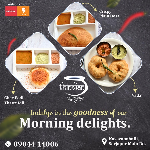 Indian breakfast online ordering