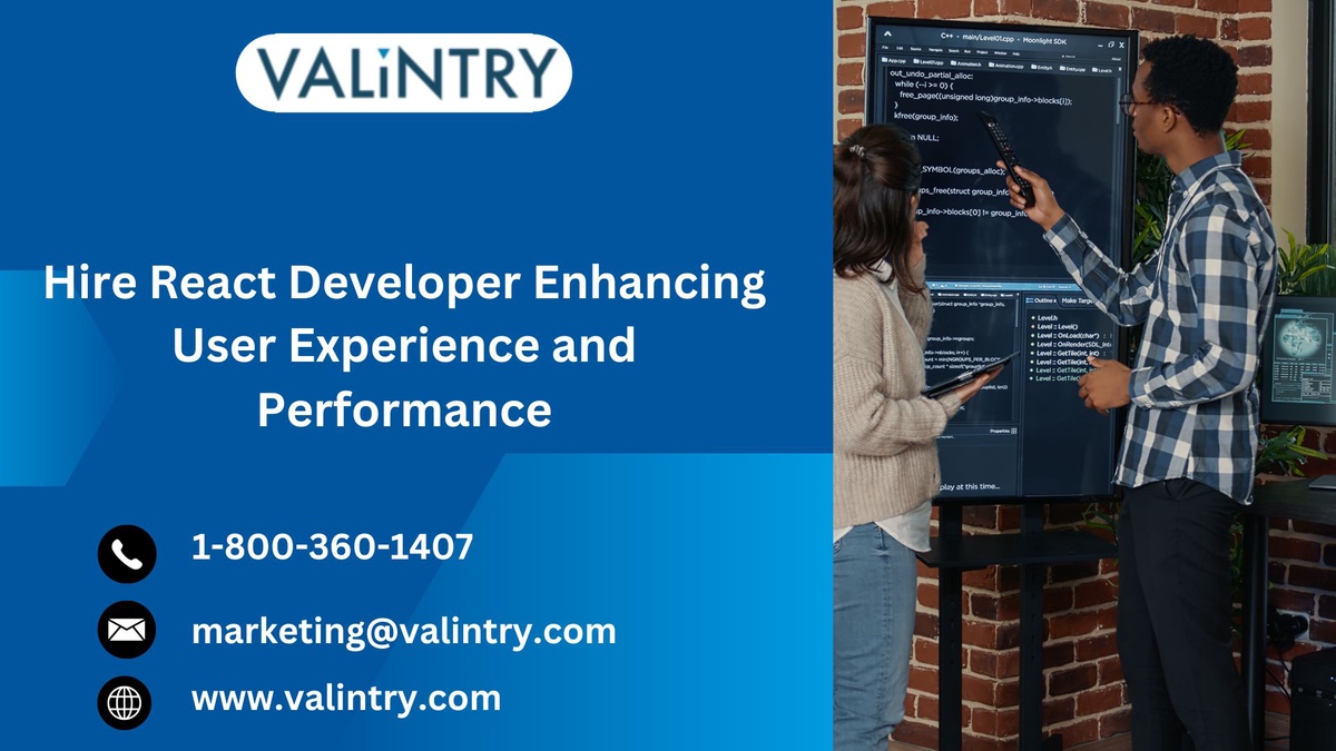 Hire React Developers Enhancing User Experience and Performance