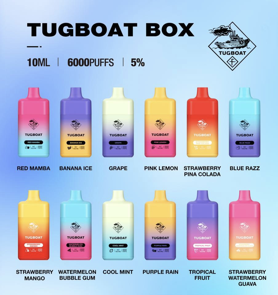 Where to Buy Tugboat Disposable BOX Vape Device