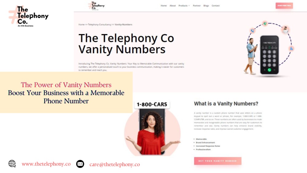 THE POWER OF VANITY NUMBERS: BOOST YOUR BUSINESS WITH A MEMORABLE PHONE NUMBER