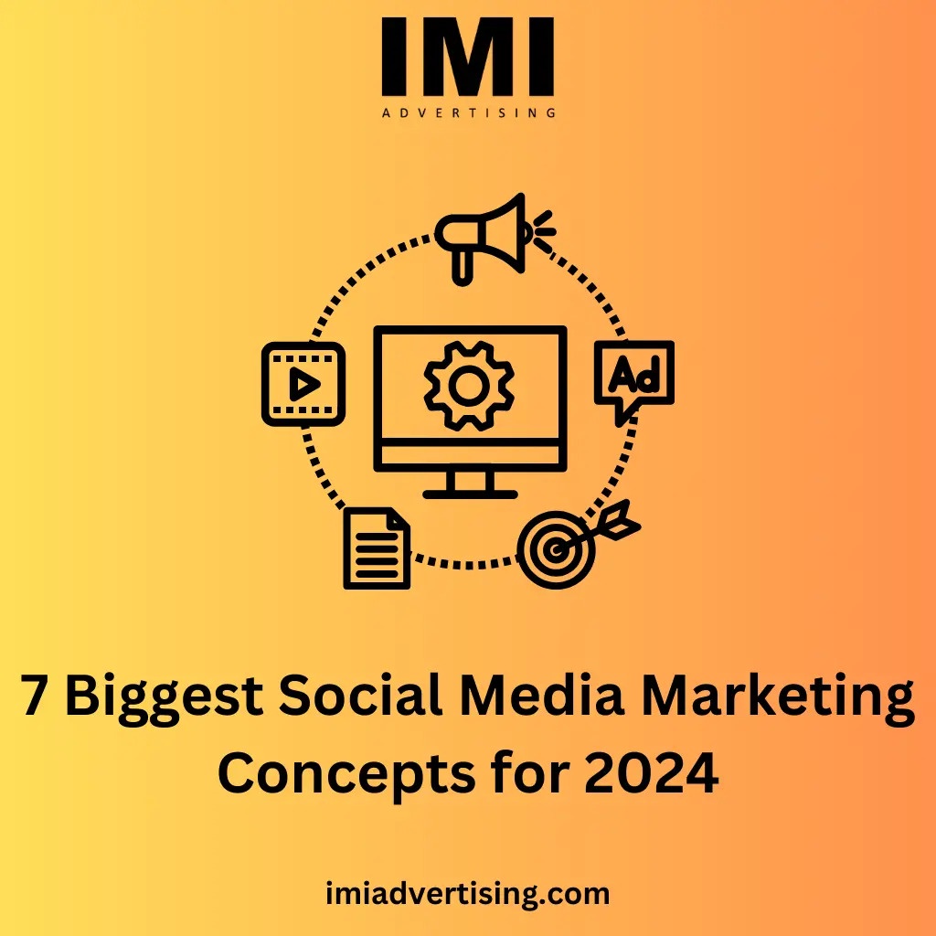 7 Biggest Social Media Marketing Concepts for 2024