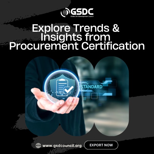 Explore Trends & Insights from Procurement Certification