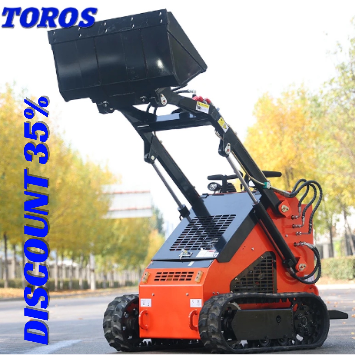 Unlocking Efficiency and Versatility: The Factory Customization EPA Mini Skid Steer High-Quality Wheeled/Tracked TRS-480W Mini Loader 23HP