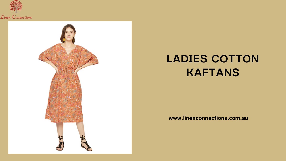 Timeless Elegance in Ladies Cotton Kaftans
