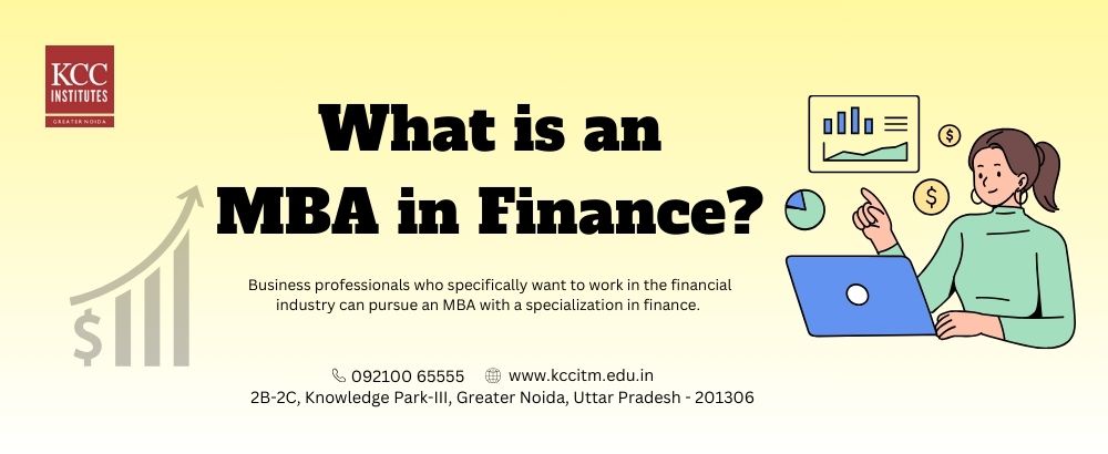 What is an MBA in Finance?