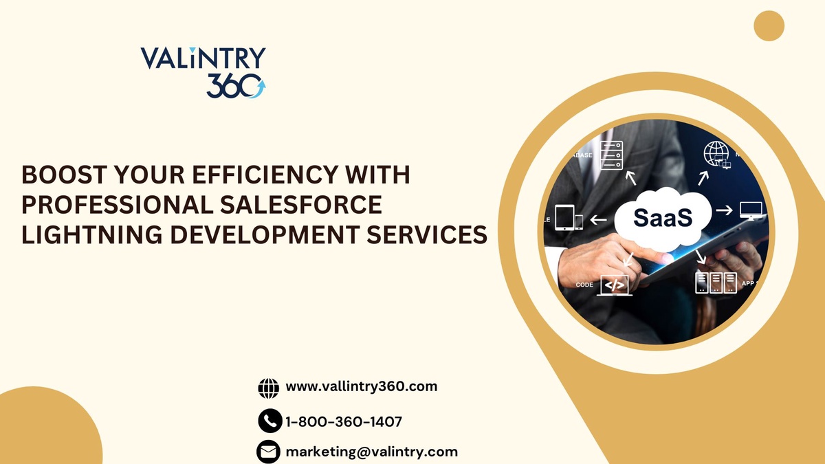Boost Your Efficiency with Professional Salesforce Lightning Development Services