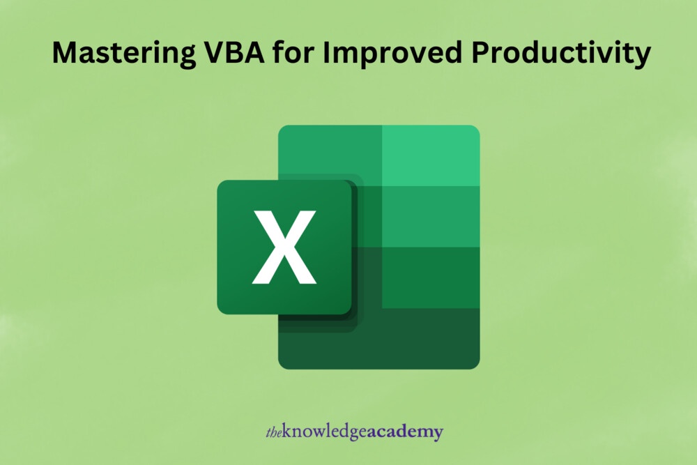 Mastering VBA for Improved Productivity