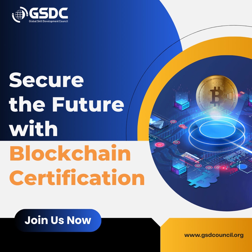 Secure the Future with Blockchain Certification