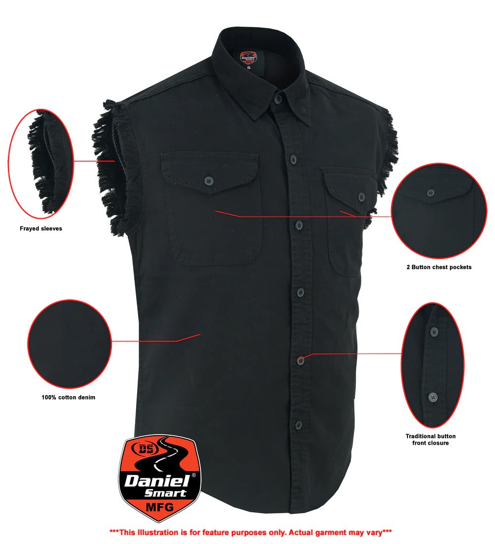 What goes well with mens denim shirts?