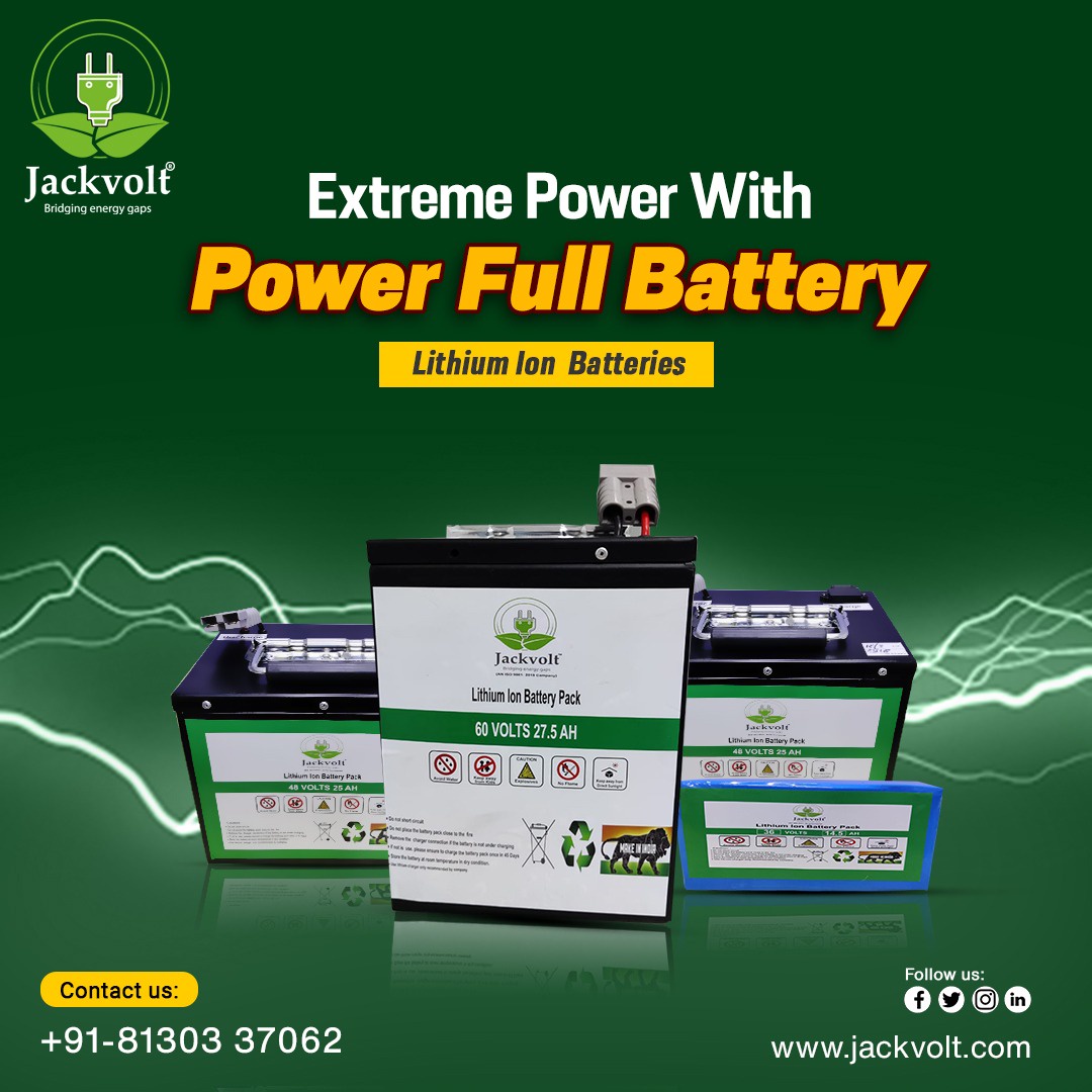 The Leading Provider of Lithium Battery Solutions for Drones and Electric Rickshaws: JackVolt