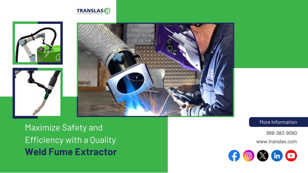 Maximize Safety and Efficiency with a Quality Weld Fume Extractor