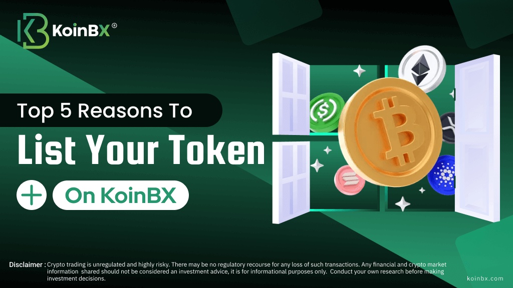 Top 5 Reasons to List Your Crypto on KoinBX