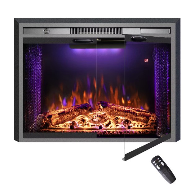 Enhance Your Home's Ambiance with a 3-Sided Electric Fireplace