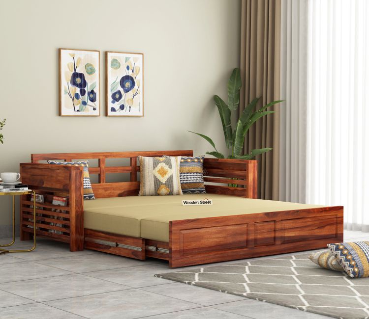Enhance Your Home with a Comfortable Sofa Cum Bed from Wooden Street