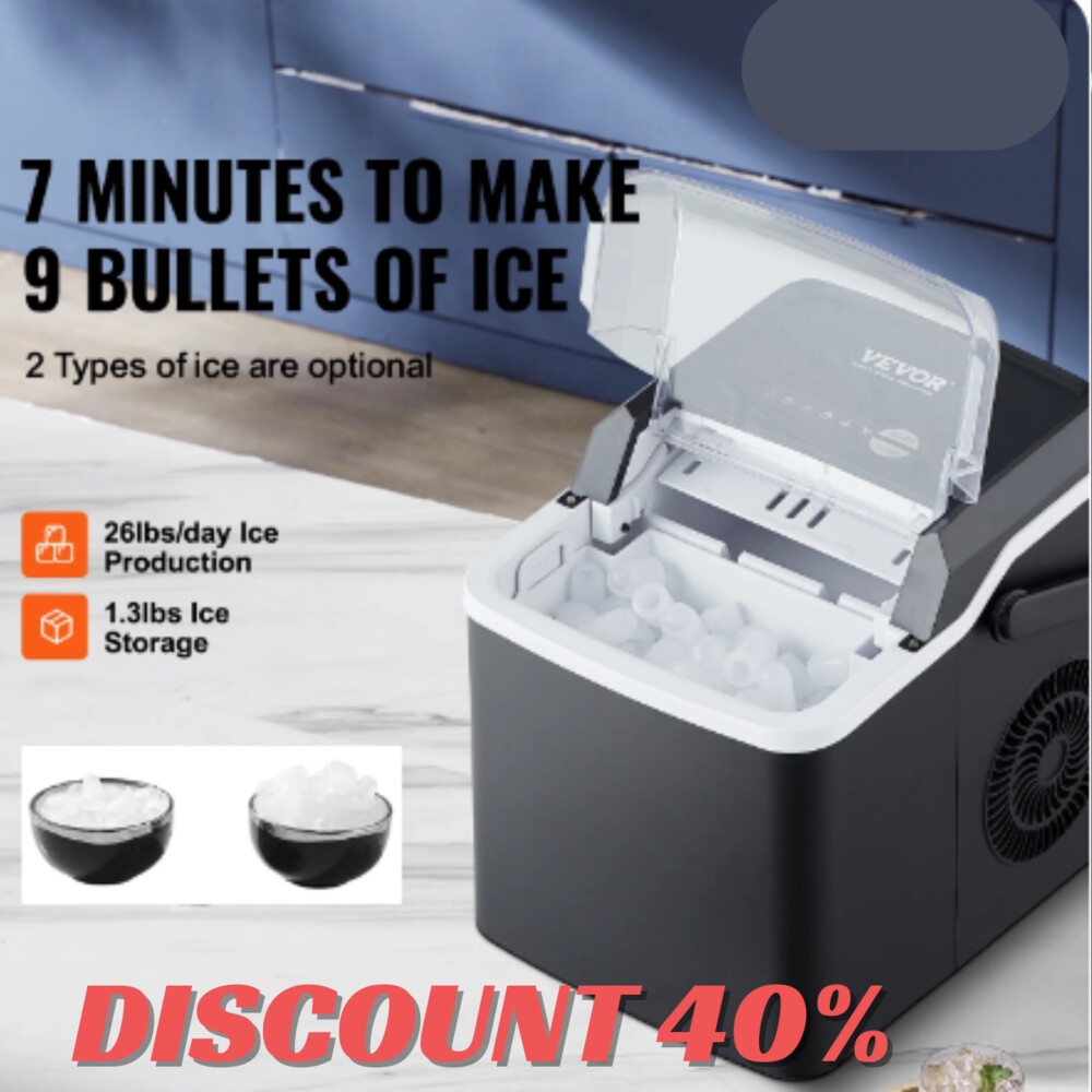 The Ultimate Convenience: VEVOR Countertop Ice Maker