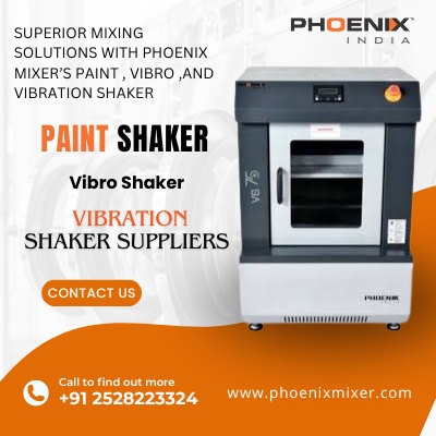 Title: Enhance Your Mixing Efficiency with Phoenix Mixer’s Paint Shaker, Vibro Shaker, and Vibration Shaker