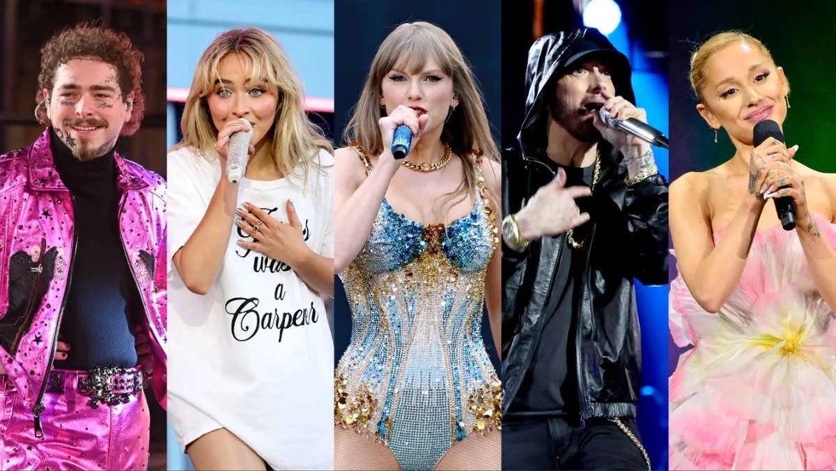 Who’s the Best Technical Artist Among Billie Eilish, Ariana Grande, Eminem, and Taylor Swift?