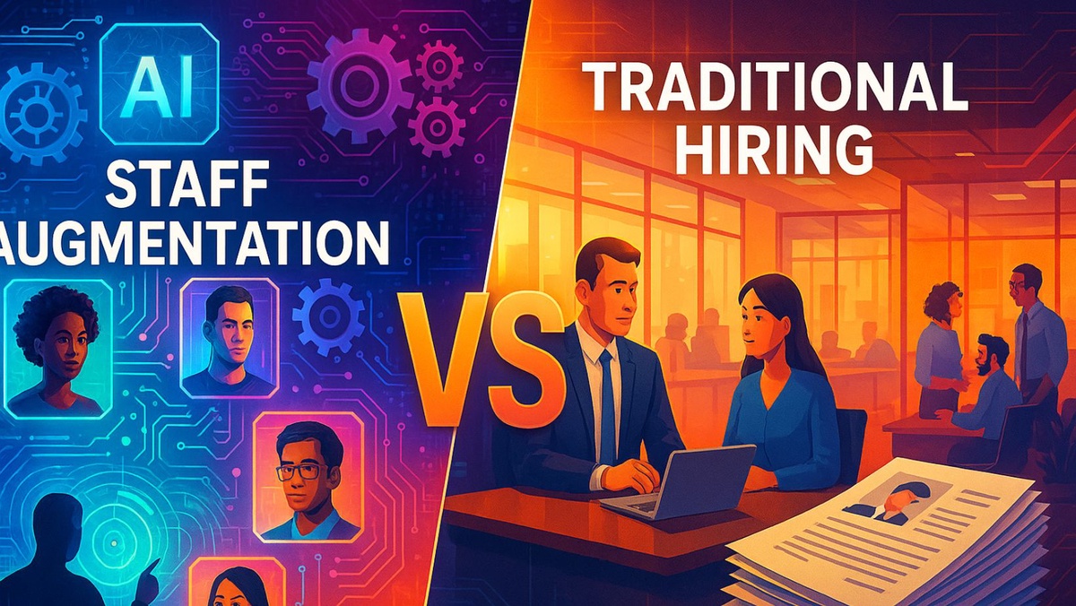 Staff Augmentation vs Traditional Hiring: Which Delivers More ROI?
