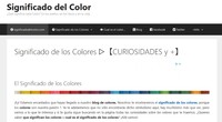 Significado de los Colores