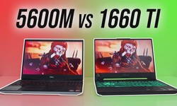 RX 5600M vs GTX 1660 Ti - 20 Game Laptop Comparison!