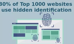 30% of the 1000 largest sites use scripts for hidden identification