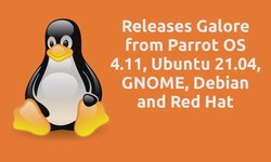 Linux This Month - Releases Galore from Parrot OS 4.11, Ubuntu 21.04, GNOME, Debian and Red Hat