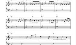 How To Use A Free Piano Sheet Music Score