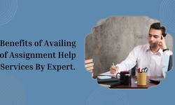 Benefits of Availing of Assignment Help Services By Expert.