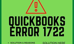 Reasons Behind QuickBooks Error 1722 - How to fix it
