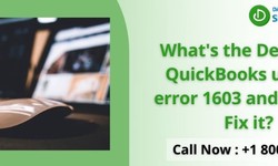 What's the Deal with QuickBooks update error 1603 and How to Fix it?