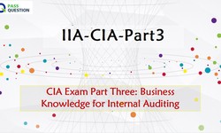 CIA Exam Part 3 IIA-CIA-Part3 Exam Questions - Business Knowledge for Internal Auditing