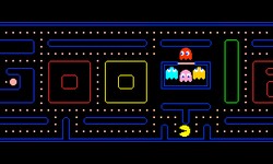 Pacman 30th anniversary and doodle of Google