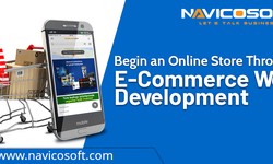 Begin an online store through e-commerce web development